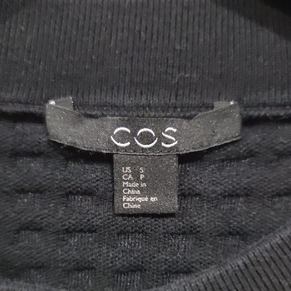 COS Black Textured Jacket - Picture 2 of 8